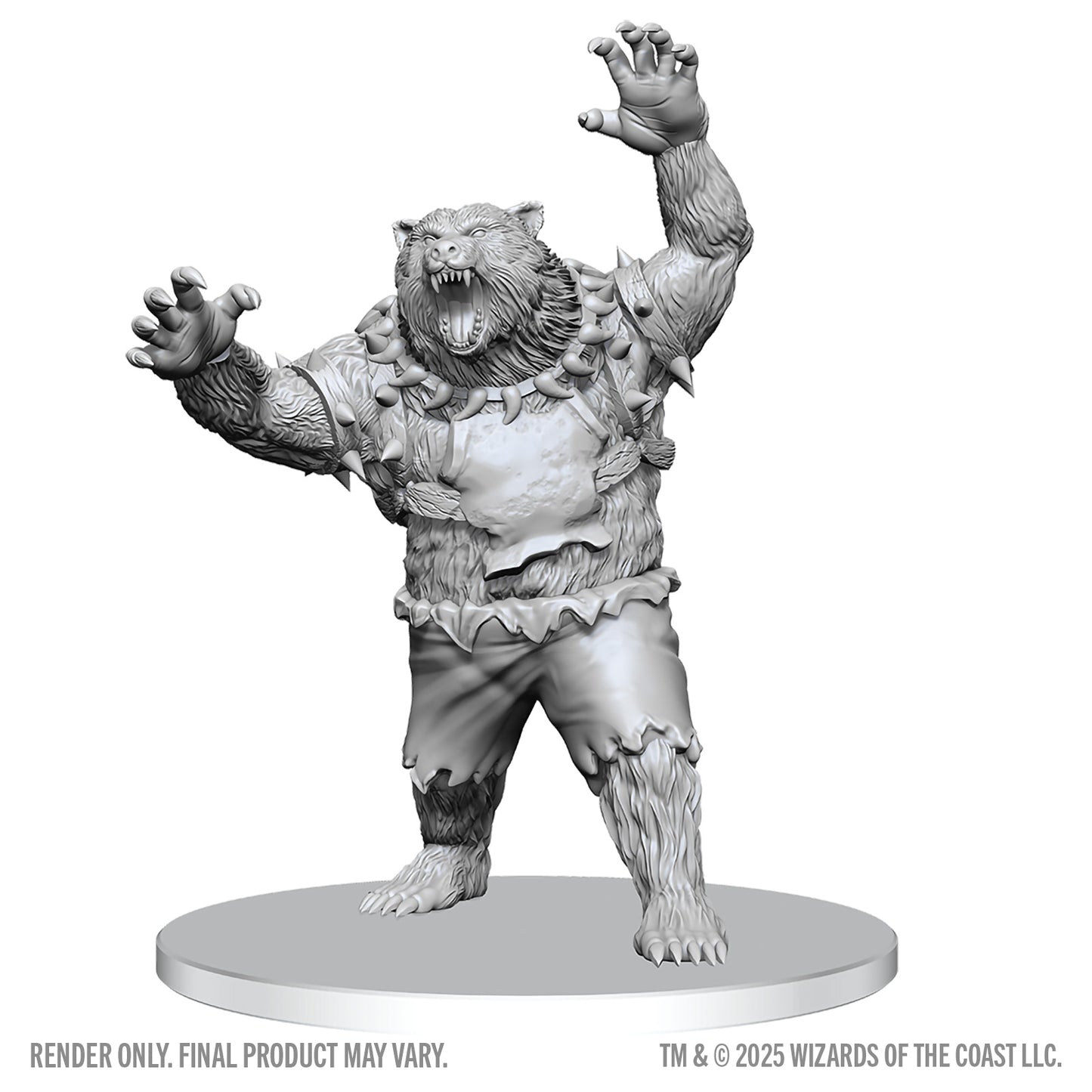 Dungeons & Dragons: Nolzur's Marvelous Unpainted Miniatures - W28 Werebear