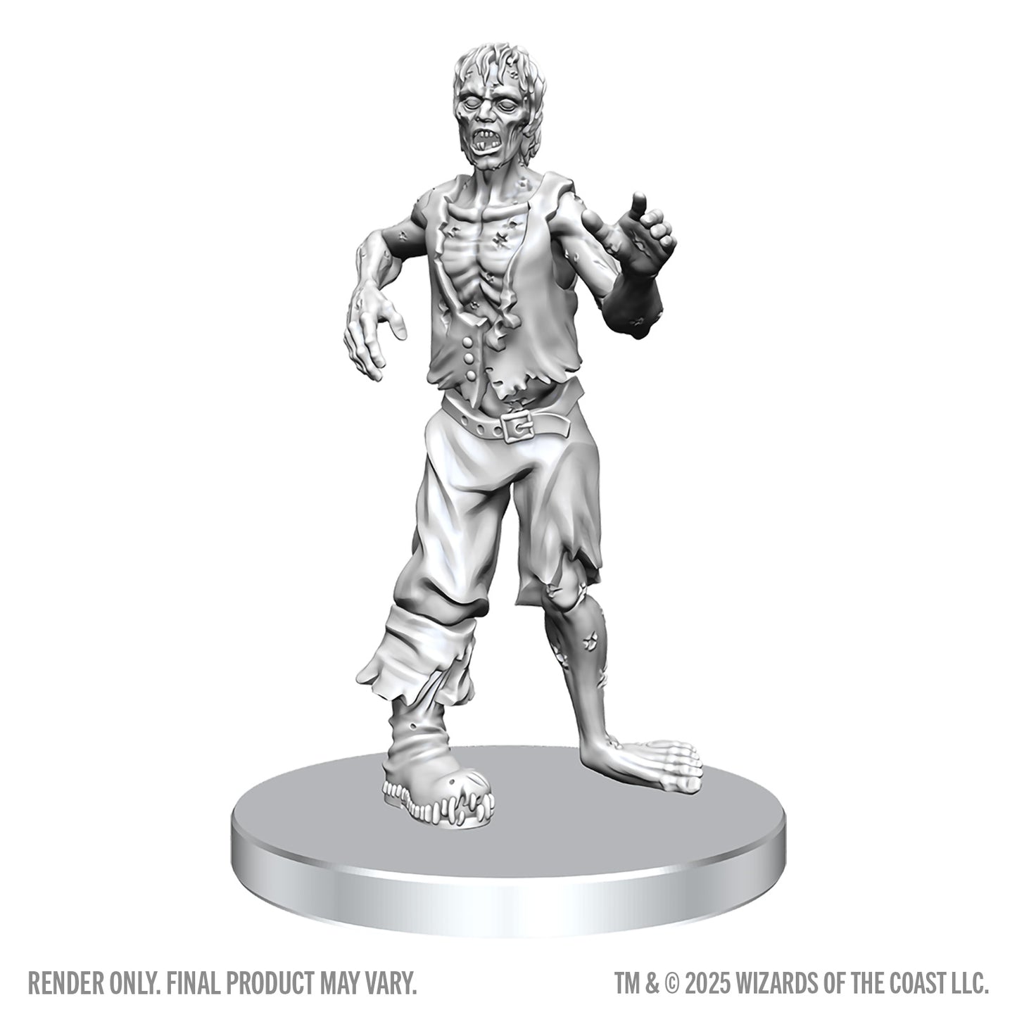 Dungeons & Dragons: Nolzur's Marvelous Unpainted Miniatures - W28 Classic Vampire & Classic Zombie