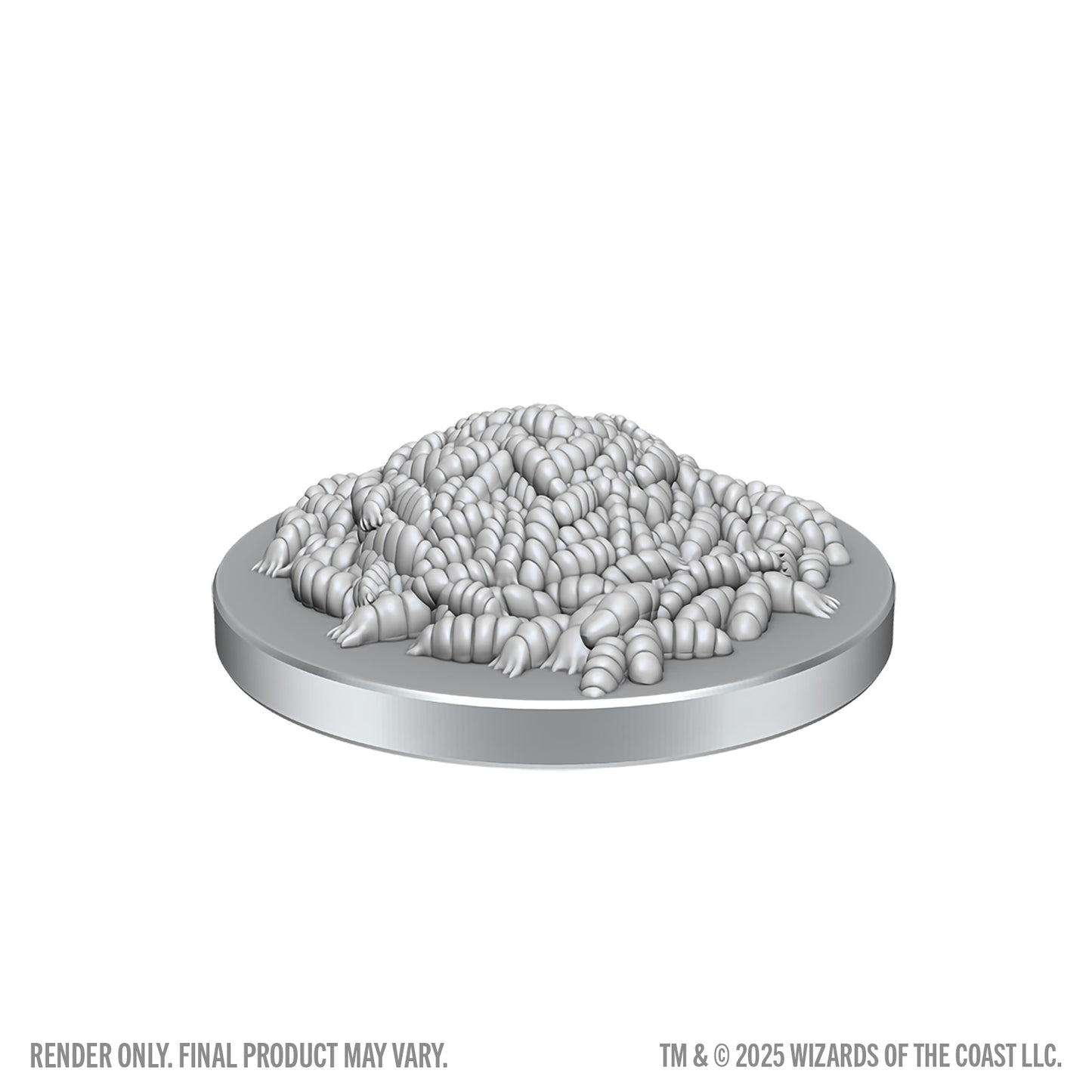 Dungeons & Dragons: Nolzur's Marvelous Unpainted Miniatures - W28 Swarm of Rot Grubs & Rot Grub Victim