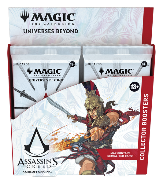 Magic the Gathering CCG: Assassin's Creed Collector Booster Display (12)