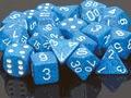 Dice Polyhedral: Speckled: Set Water