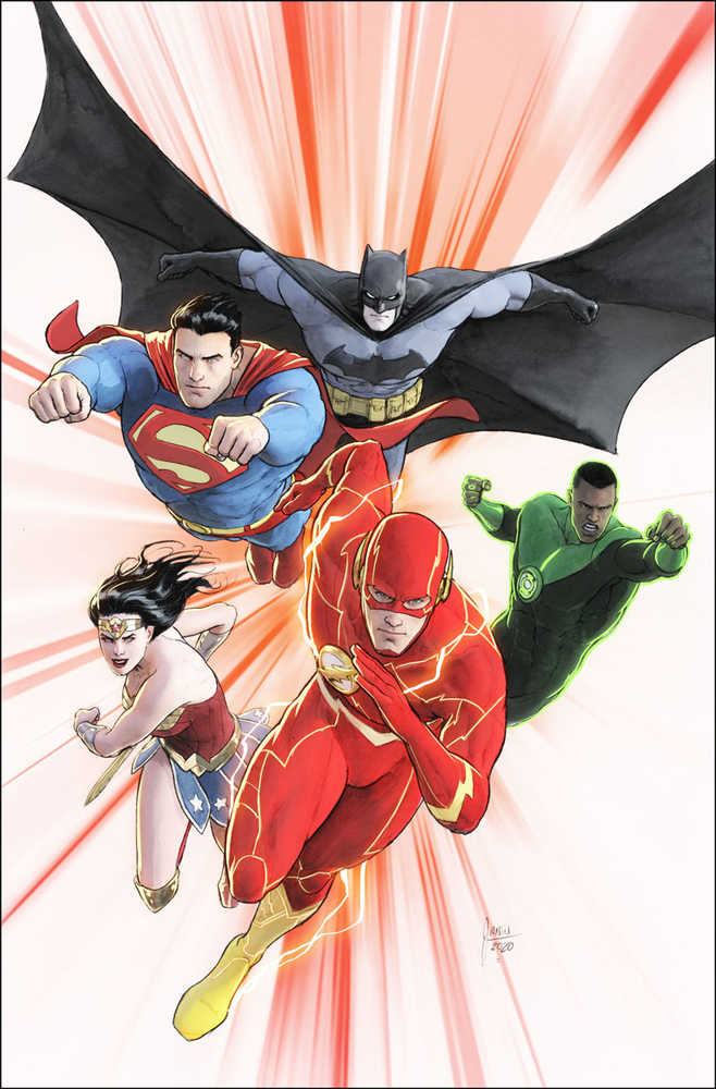 Justice League #47 Card Stock Mikel Janin Variant Edition