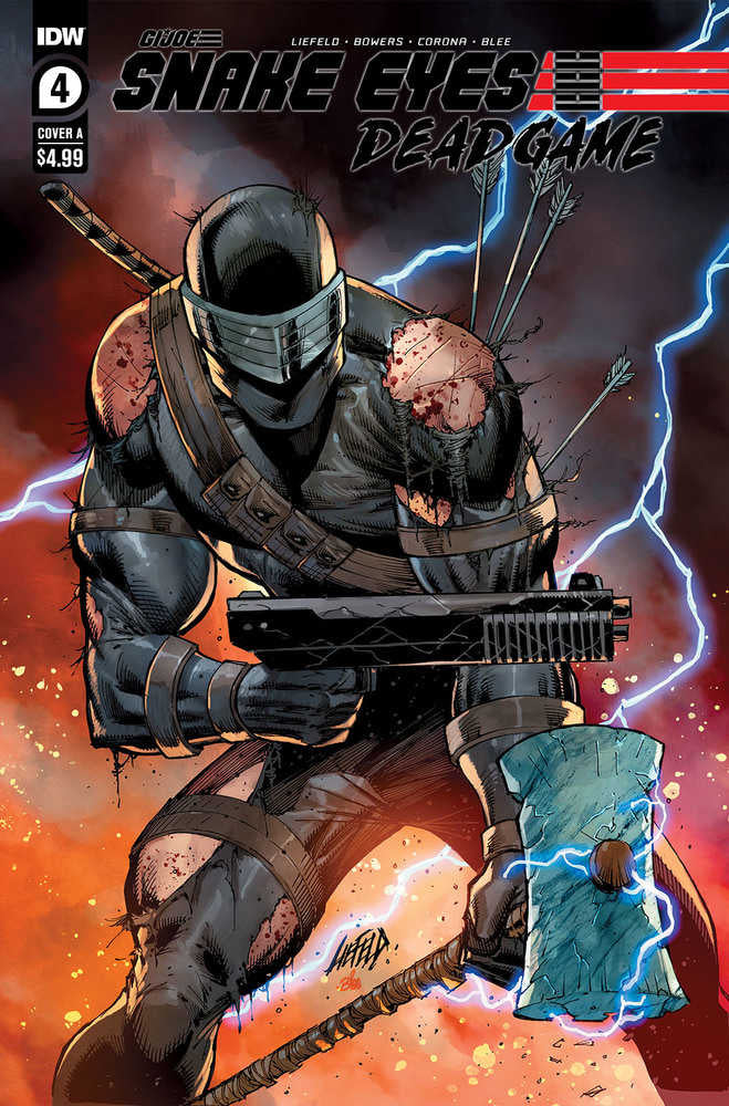 Snake Eyes Deadgame #4 (Of 5) Cover A Liefeld