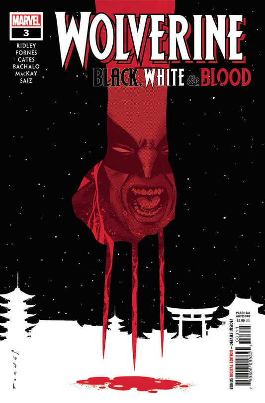 Wolverine Black White Blood #3 (Of 4)