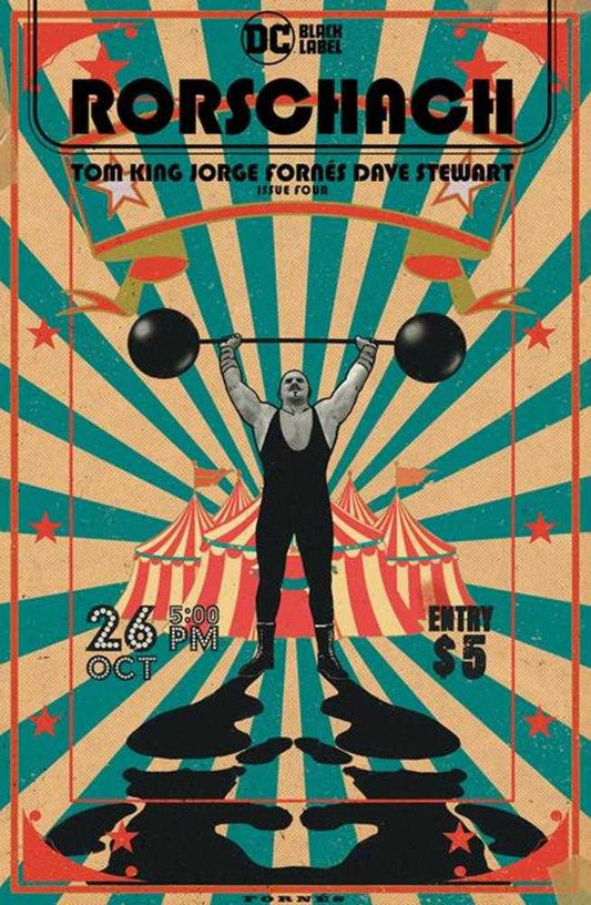 Rorschach #4 (Of 12) Cover A Jorge Fornes (Mature)