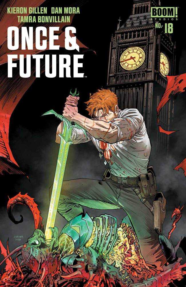 Once & Future #18 Cover A Mora