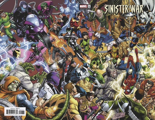 Sinister War #1 (Of 4) Bagley Wraparound Variant
