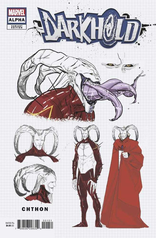 Darkhold Alpha #1 Tormey Design Variant