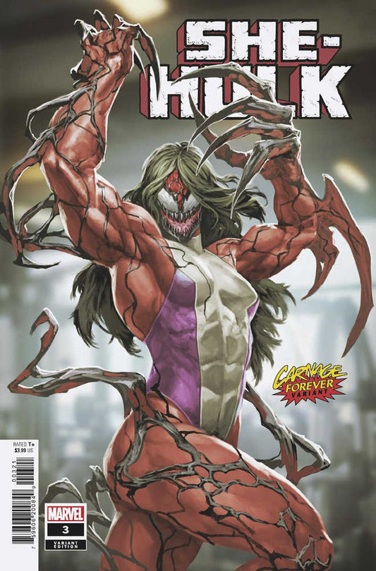 She-Hulk #3 Skan Carnage Forever Variant