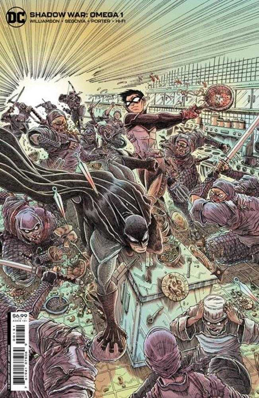 Shadow War Omega #1 (One Shot) Cover C 1 in 25 James Stokoe Card Stock Variant