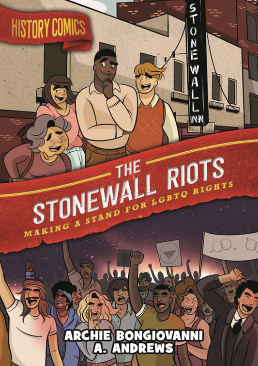 History Comics Hardcover Graphic Novel Stonewall Riots