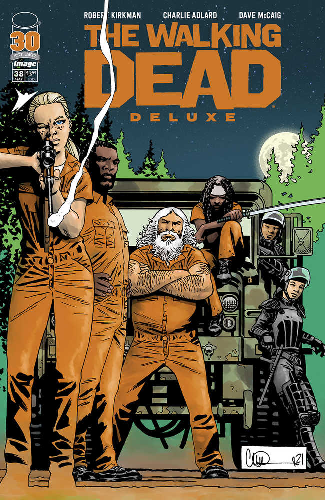 Walking Dead Deluxe #38 Cover D Adlard (Mature)