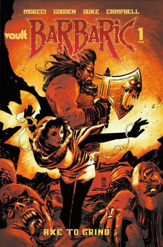 Barbaric Axe To Grind #1 Cover D 10 Copy Variant Edition Dani