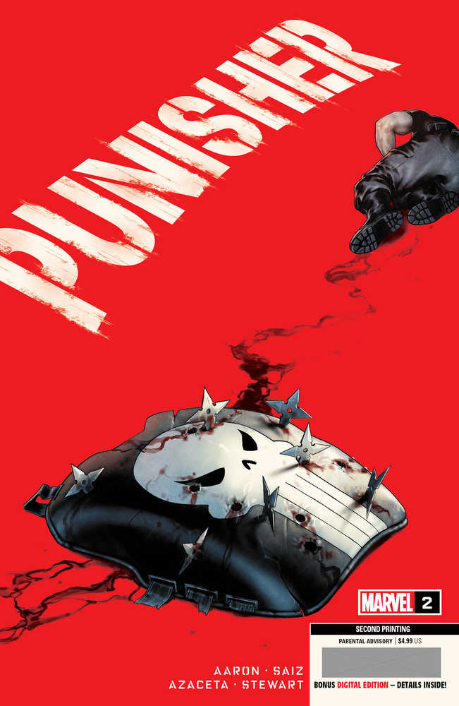 Punisher #2 2nd Print Saiz Variant