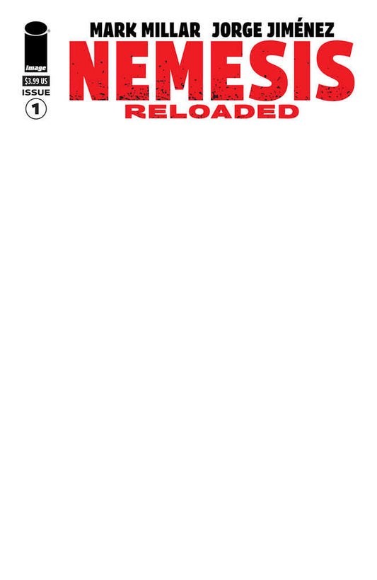 Nemesis Reloaded #1 (Of 5) Cover F Blank Cover (Mature)