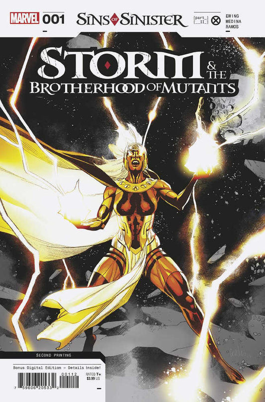 Storm & The Brotherhood Of Mutants 1 Leinil Yu 2nd Print Variant [Sin]