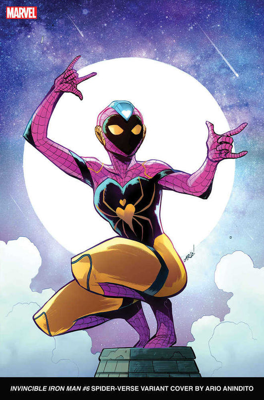 Invincible Iron Man 6 Ario Anindito Spider-Verse Variant