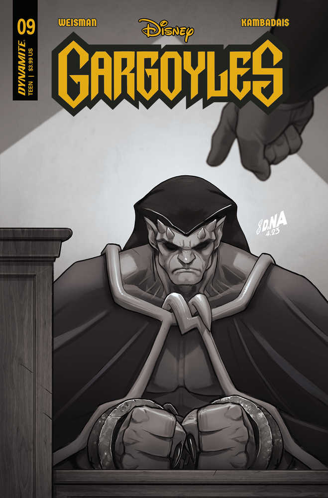 Gargoyles #9 Cover H 10 Copy Variant Edition Nakayama Black & White