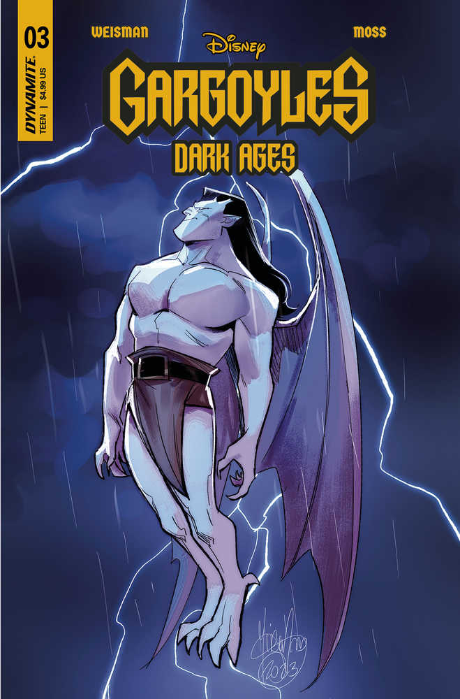 Gargoyles Dark Ages #3 Cover C Andolfo