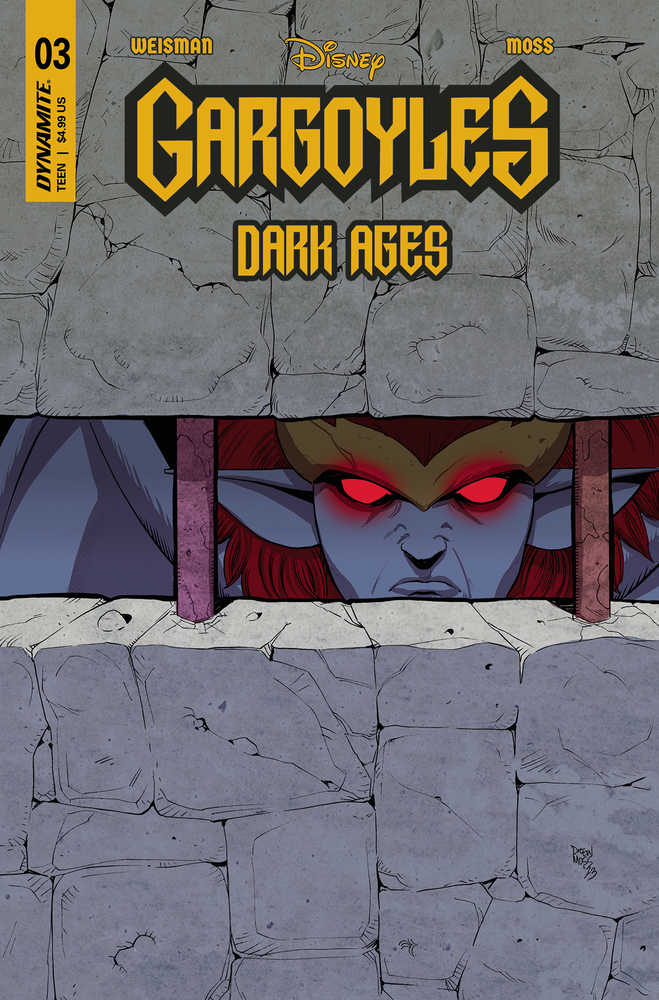 Gargoyles Dark Ages #3 Cover G 10 Copy Variant Edition Moss Original