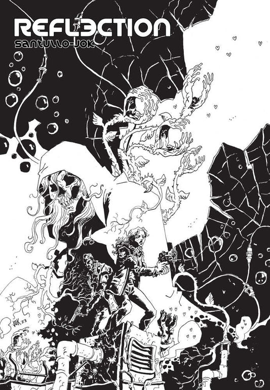 Reflection Cover E 10 Copy Variant Edition Black & White Mignola Homage (Mature)