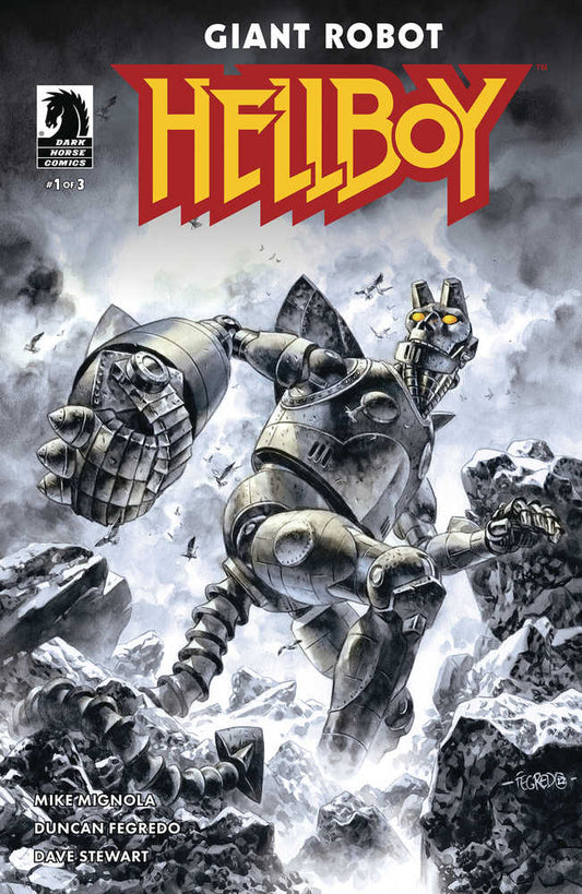 Giant Robot Hellboy #1 Cover A Fegredo