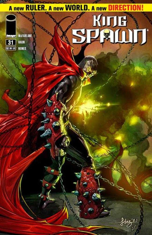 King Spawn #31 Cover A Fernandez Cardstock Previously Foc'D On 2/5/2024