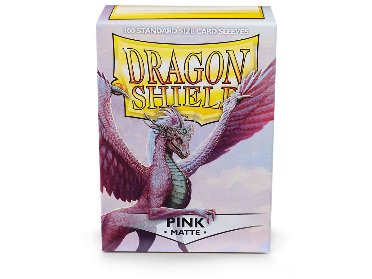 Dragon Shields: (100) Matte Pink (DISPLAY 10)