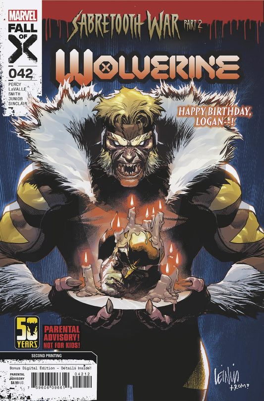 Wolverine #42 Leinil Yu 2nd Print Variant
