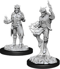 Dungeons & Dragons: Nolzur's Marvelous Unpainted Miniatures - W12 Male Tiefling Sorcerer