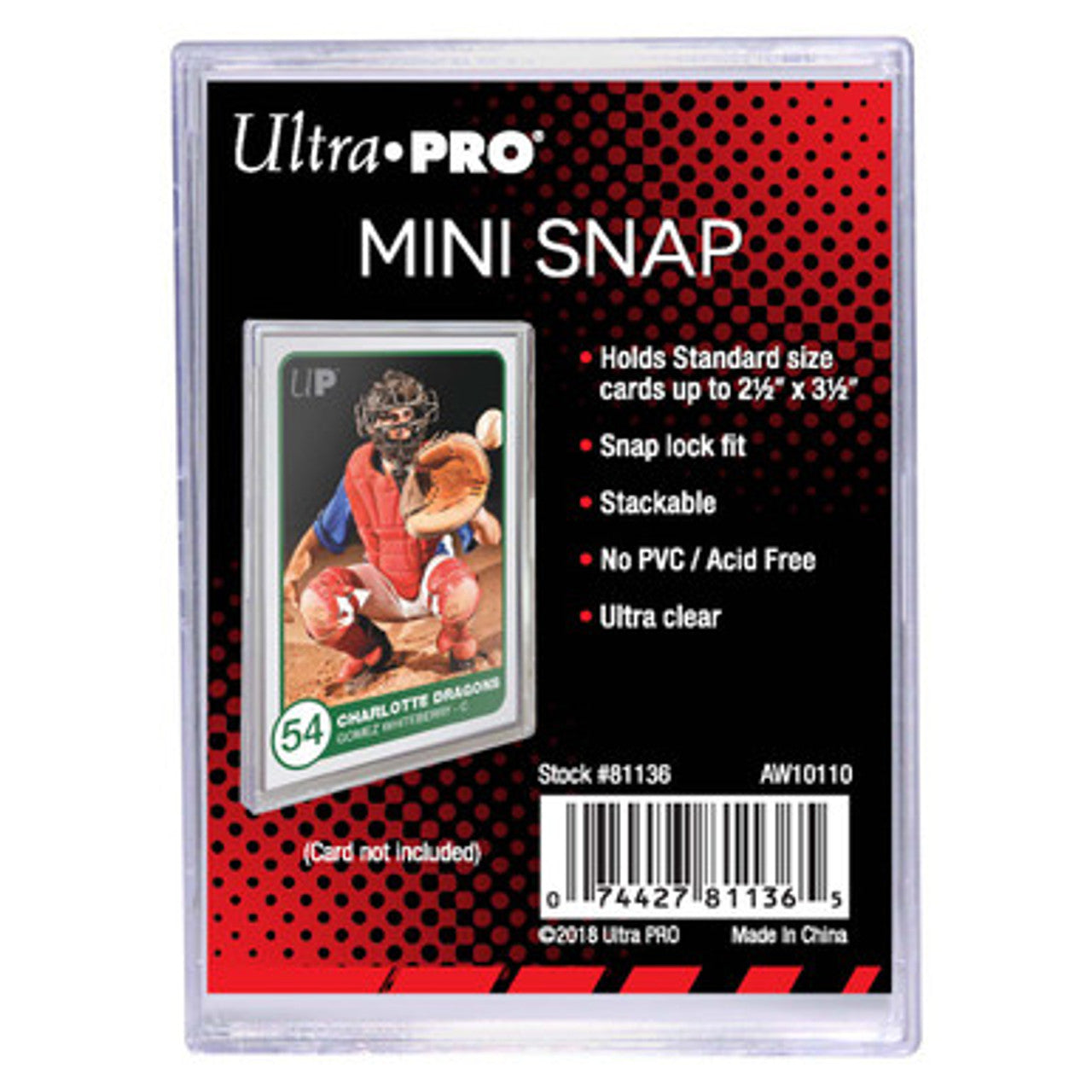 Card Holder: Mini Snap