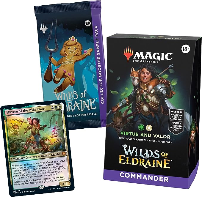 Magic: The Gathering Wilds of Eldraine Virtue and Valor Commander Derck