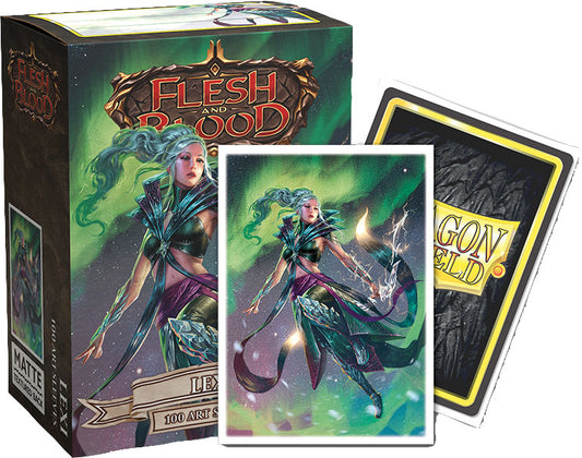 Dragon Shields: (100) Matte Art - Flesh and Blood - Lexi (DISPLAY 10)