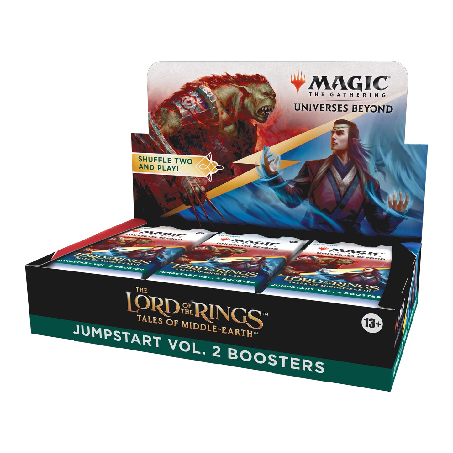 Magic the Gathering CCG: The Lord of the Rings - Tales of Middle-earth Jumpstart V2 Booster Display