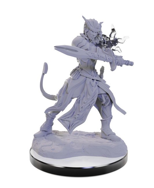 Dungeons & Dragons: Nolzur's Marvelous Unpainted Miniatures - Tiefling Warlocks