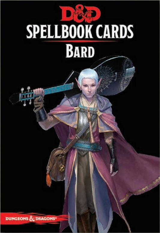Dungeons and Dragons Spellbook Cards Bard