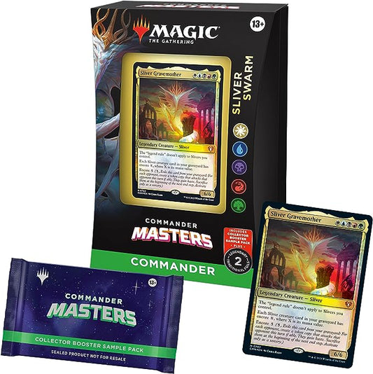 Magic: The Gathering Commander Masters Commander Deck Sliver Swarm
