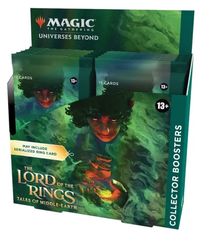 Magic the Gathering TCG Lord of the Rings Tales of the Middle-Earth Collector Booster Display
