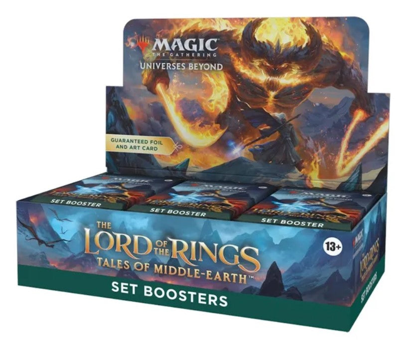 Magic the Gathering TCG Lord of the Rings Tales of the Middle-Earth Set Booster Display