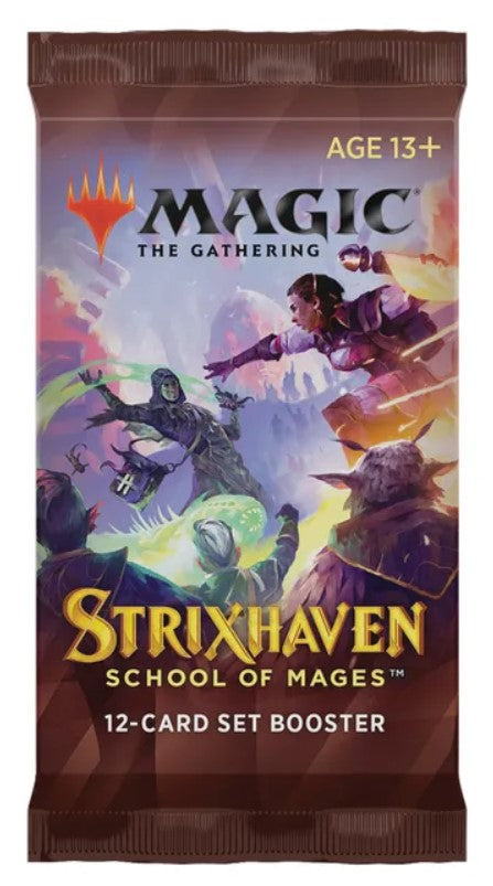 Magic the Gathering TCG Strixhaven School of Mages Set Booster Pack