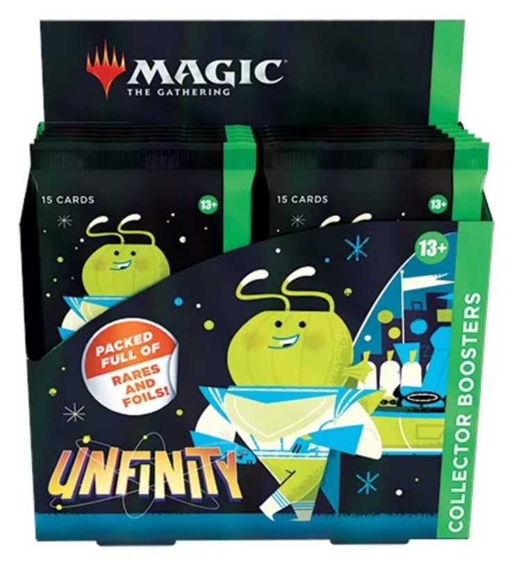 Magic the Gathering TCG Unfinity Collector Booster Display