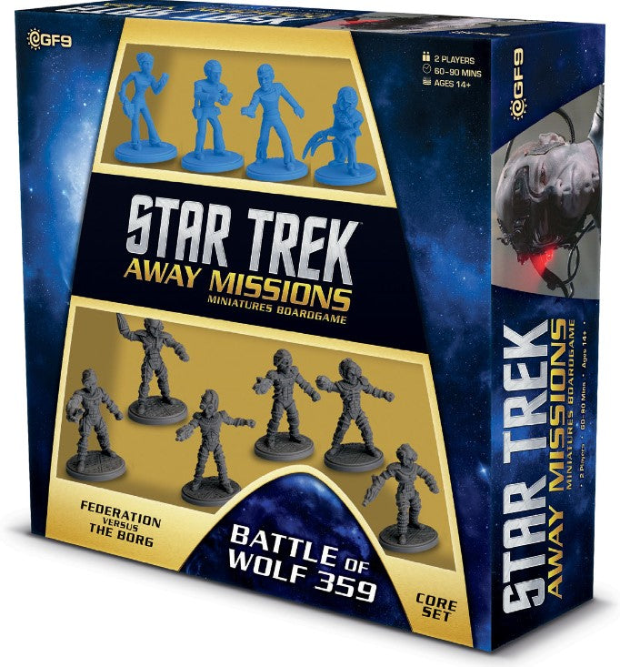 Star Trek Away Missions: Federation Vs Borg Battle of Wolf 359 Core Set