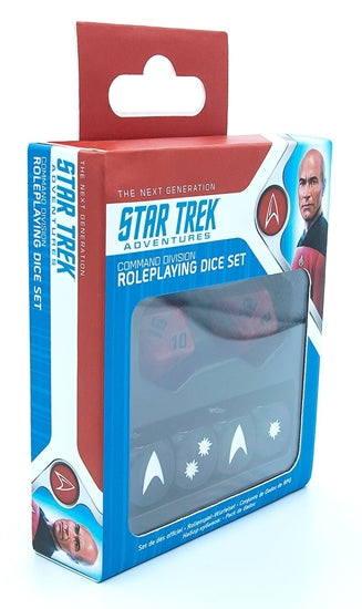 Star Trek Adventures Command Division Dice Set