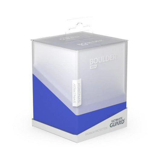 Ultimate Guard 100+ Synergy Blue/White Deck Box