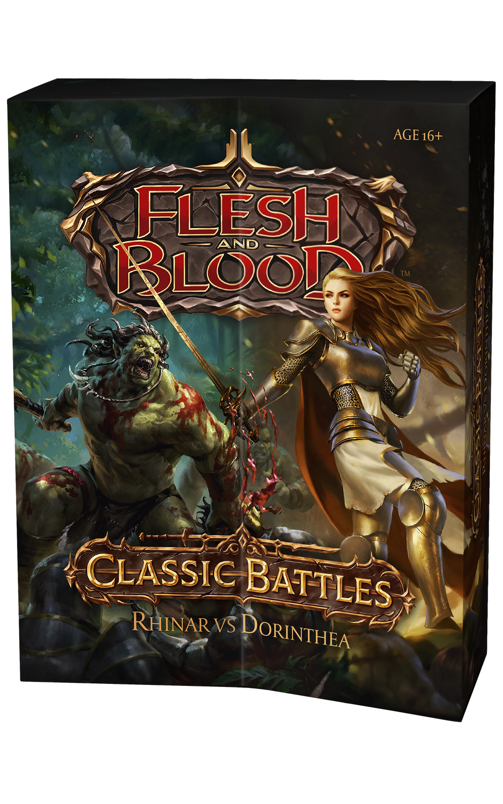 Flesh And Blood TCG Classic Battles Rhinar Vs Dorinthea Box Set