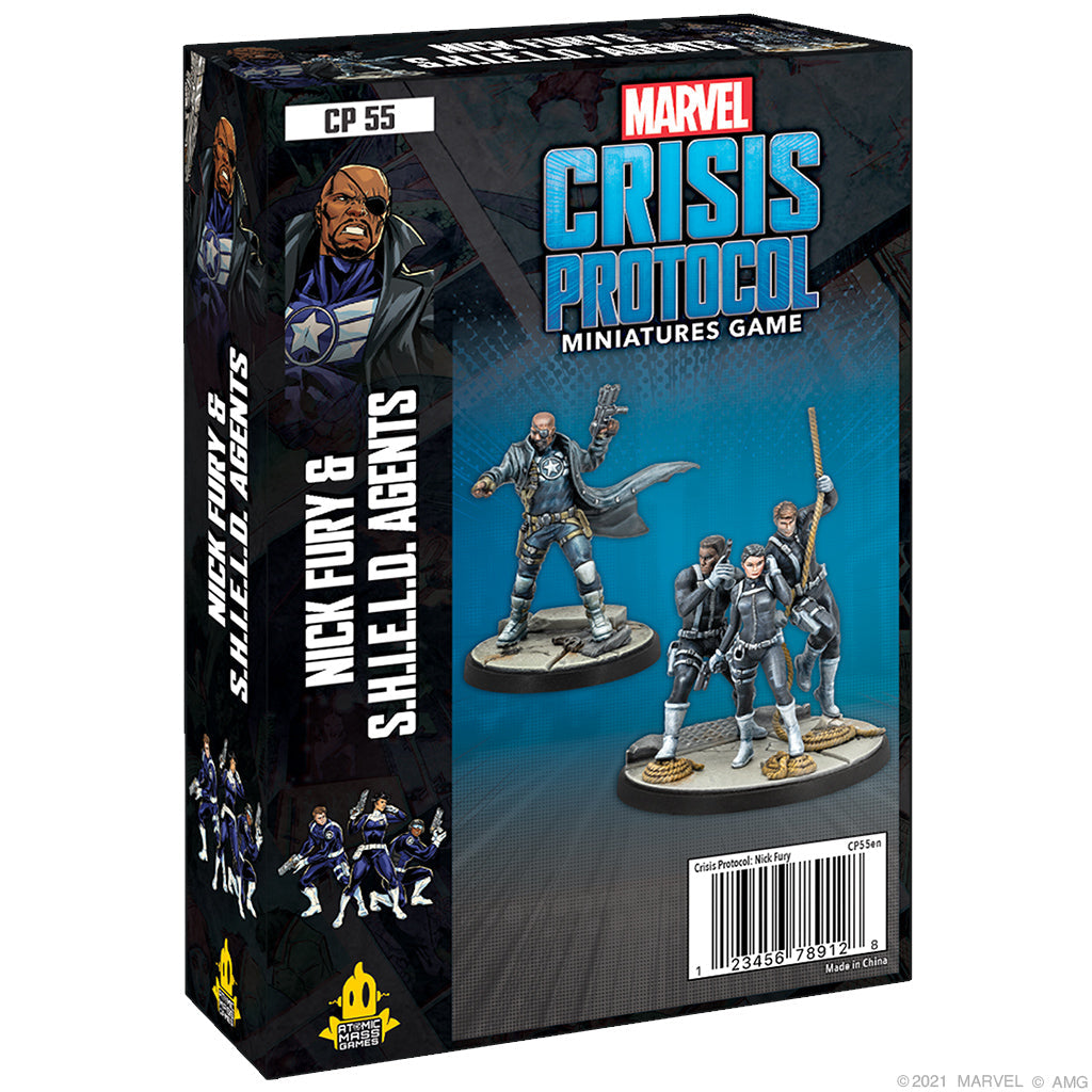 Marvel Crisis Protocol: Nick Fury & S.H.I.E.L.D. Agents Character Pack