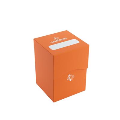 Gamegenic Orange 100 Count Deck Box