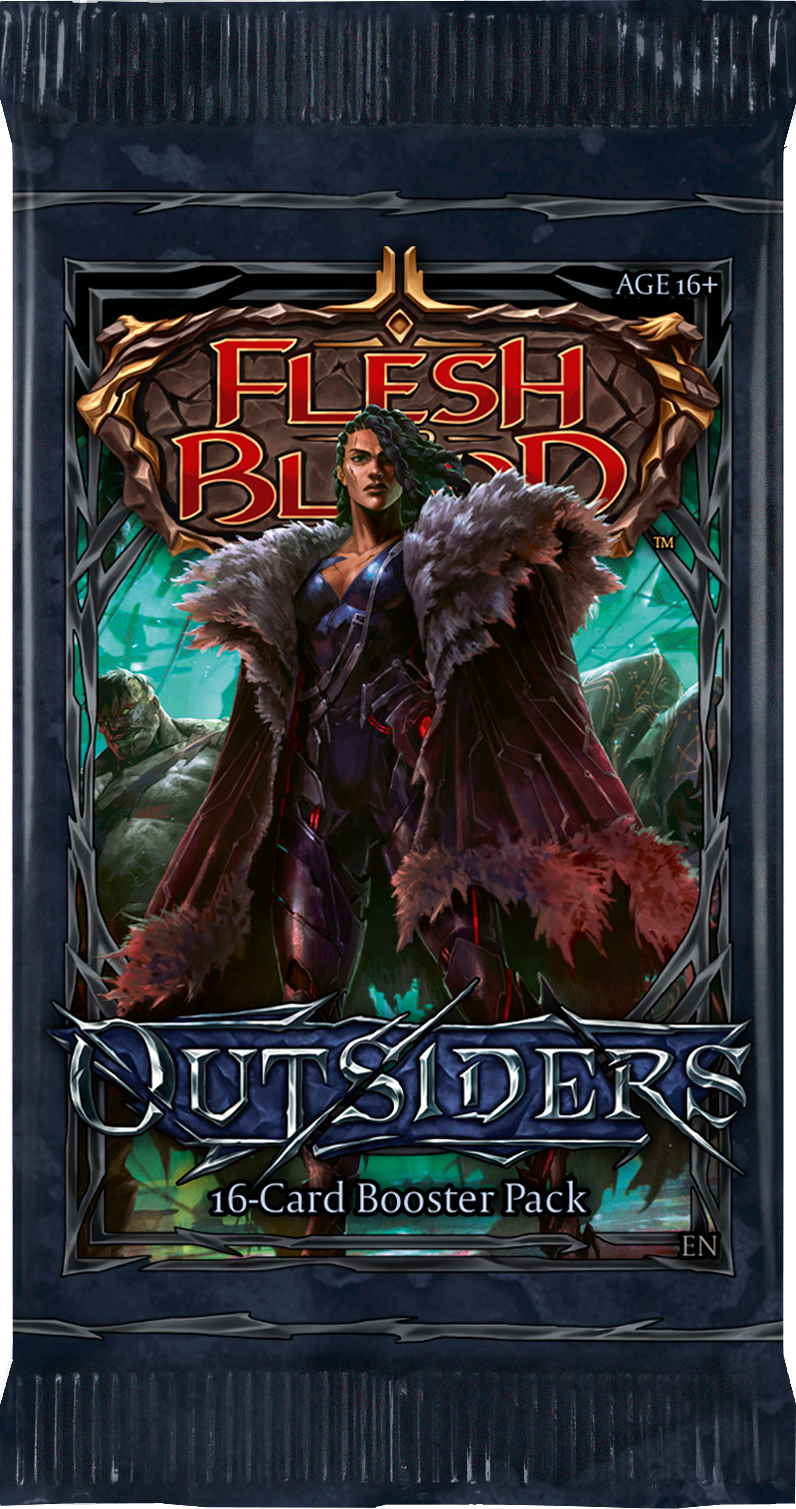 Flesh And Blood TCG Outsiders Booster Pack