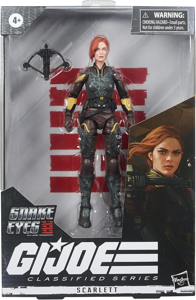 GI Joe Classified Series Scarlett AF Snakes Eyes Movie