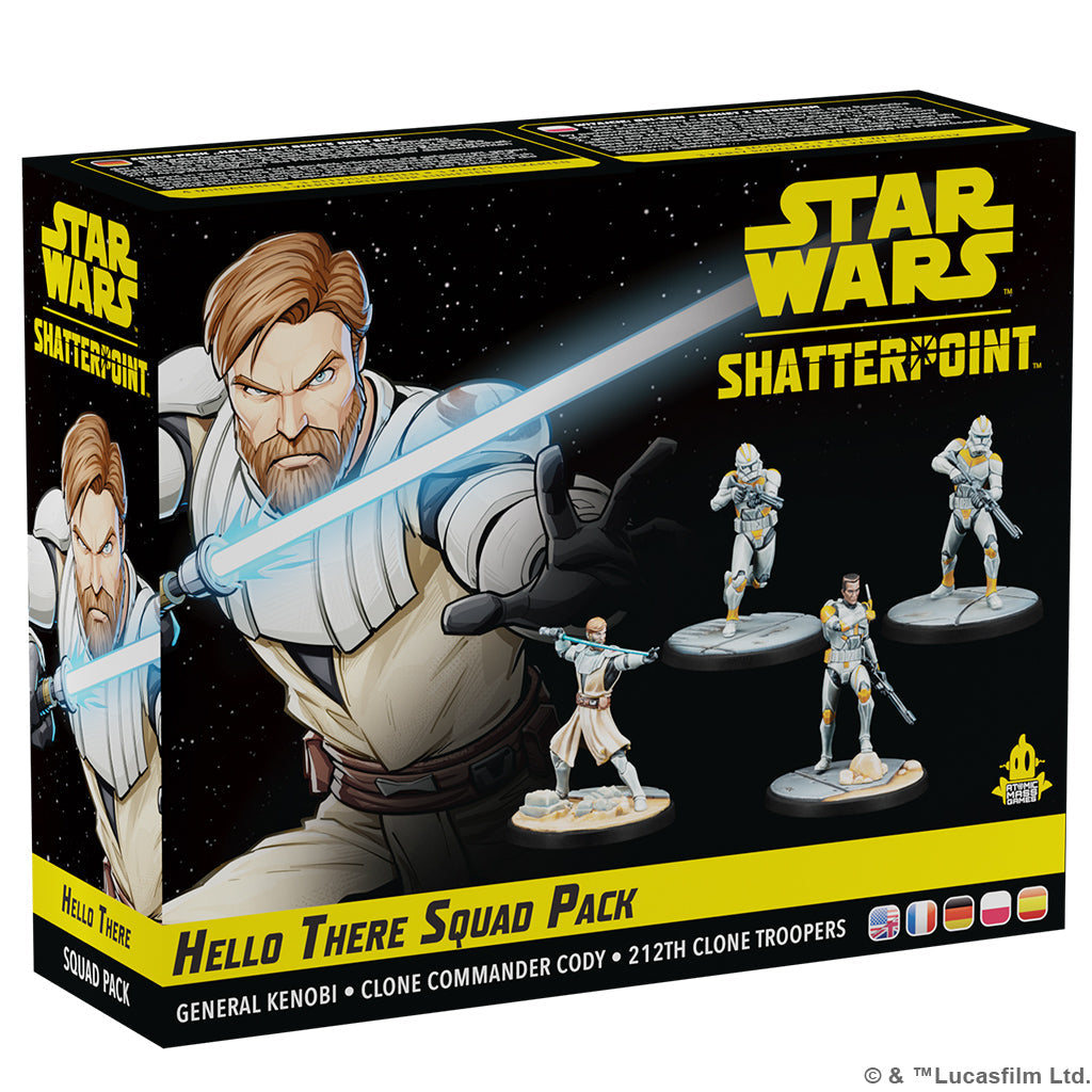 Star Wars: Shatterpoint: Hello There: General Obi Wan Kenobi Squad Pack